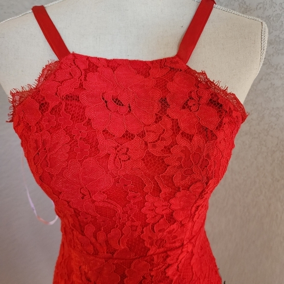 Lulu's lace open back dress size Small New - Picture 4 of 7
